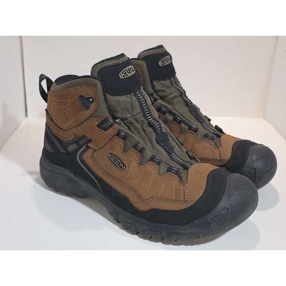 Keen Men\'s Targhee IV Waterproof Hiking Boot Bison Sz 9.5  ( No shoe strings) main image 6